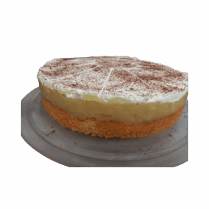 Käsekuchen mit cremiger Füllung und knusprigem Boden, perfekt für Kaffeeliebhaber.